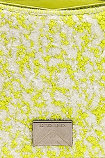 FWRD Renew Bottega Veneta Small Mount Envelope Bag in Seagrass, White, & Silver, view 6, click to view large image.