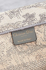 FWRD Renew Dior Book Tote Bag in Grey, view 5, click to view large image.