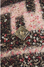 FWRD Renew Fendi Sequin Shoulder Bag in Pink, view 8, click to view large image.