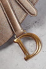 FWRD Renew Dior Saddle Bag in Gold, view 6, click to view large image.