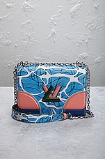 FWRD Renew Louis Vuitton Twist Lock MM Chain Shoulder Bag in Multi, view 2, click to view large image.