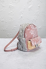 FWRD Renew Chanel Sequin Waterfall Backpack in Multi, view 4, click to view large image.