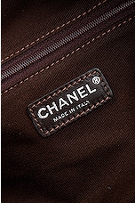 FWRD Renew Chanel Quilted Boston Bag in Brown, view 5, click to view large image.