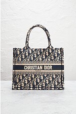 FWRD Renew Dior Book Tote Bag in Black, view 2, click to view large image.