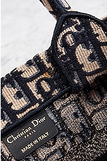 FWRD Renew Dior Book Tote Bag in Black, view 7, click to view large image.