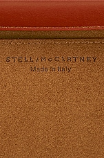 FWRD Renew Stella McCartney Medium Frayme Flap Shoulder Bag in Brick, view 5, click to view large image.