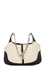 FWRD Renew Gucci Jackie Shoulder Bag in White, view 1, click to view large image.