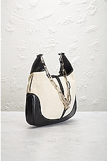 FWRD Renew Gucci Jackie Shoulder Bag in White, view 4, click to view large image.