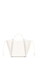 FWRD Renew ALA&Iuml;A Hinge Bag in Blanc Optique, view 1, click to view large image.