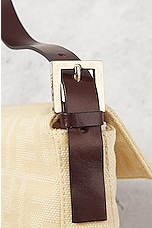 FWRD Renew Fendi Mama Baguette Shoulder Bag in Cream, view 10, click to view large image.