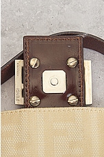 FWRD Renew Fendi Mama Baguette Shoulder Bag in Cream, view 8, click to view large image.