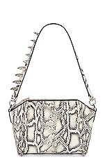 FWRD Renew Givenchy XS Antigona Snake Print Bag in Black & White, view 2, click to view large image.