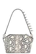 FWRD Renew Givenchy XS Antigona Snake Print Bag in Black & White, view 3, click to view large image.