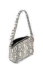 FWRD Renew Givenchy XS Antigona Snake Print Bag in Black & White, view 5, click to view large image.