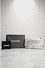 FWRD Renew Chanel Metallic Re-Issue 2.55 Flap Bag in Silver, view 10, click to view large image.