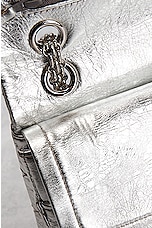 FWRD Renew Chanel Metallic Re-Issue 2.55 Flap Bag in Silver, view 7, click to view large image.