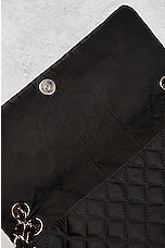 FWRD Renew Chanel Limited Edition Nylon Flap Bag in Black, view 7, click to view large image.