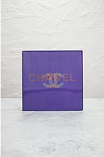FWRD Renew Chanel Hologram Chain Shoulder Bag in Purple, view 3, click to view large image.