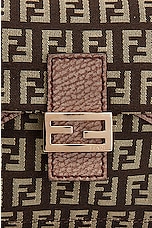 FWRD Renew Fendi Sweety Sweet Baguette Shoulder Bag in Brown, view 6, click to view large image.