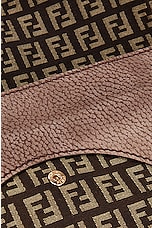 FWRD Renew Fendi Sweety Sweet Baguette Shoulder Bag in Brown, view 7, click to view large image.
