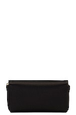 FWRD Renew TOM FORD Satin Crystal Small Shoulder Bag in Black, view 3, click to view large image.