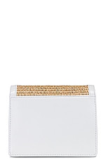 FWRD Renew Marni Mini Trunk Soft Bag in Sand Storm & Lily White, view 3, click to view large image.