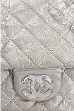 FWRD Renew Chanel Quilted Chain Shoulder Bag in Silver, view 6, click to view large image.