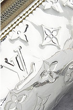 FWRD Renew Louis Vuitton Monogram Miroir Papillon Handbag in Silver, view 7, click to view large image.