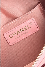 FWRD Renew Chanel Bi Classic Quilted Lambskin Waist Bag in Pink, view 5, click to view large image.