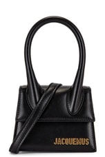 FWRD Renew JACQUEMUS Le Chiquito Bag in Black, view 1, click to view large image.