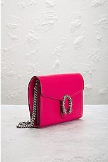 FWRD Renew Gucci Dionysus Chain Shoulder Bag in Pink, view 4, click to view large image.
