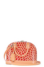 FWRD Renew Louis Vuitton Alma BB 2 Way Handbag in Peach, view 1, click to view large image.