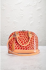 FWRD Renew Louis Vuitton Alma BB 2 Way Handbag in Peach, view 2, click to view large image.