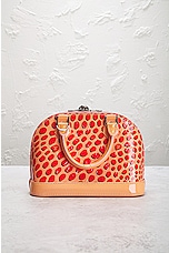 FWRD Renew Louis Vuitton Alma BB 2 Way Handbag in Peach, view 3, click to view large image.