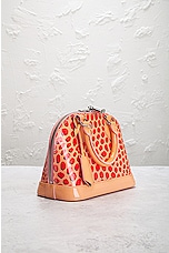 FWRD Renew Louis Vuitton Alma BB 2 Way Handbag in Peach, view 4, click to view large image.