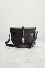 FWRD Renew Celine Besace Shoulder Bag in Black, view 2, click to view large image.