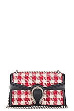 FWRD Renew Gucci GG Dionysus Shoulder Bag in Red, view 1, click to view large image.