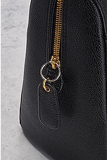 FWRD Renew Chanel Coco Mark Caviar Chain Tote Bag in Black, view 9, click to view large image.