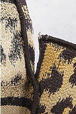 FWRD Renew Dior Camp Messenger Shoulder Bag in Leopard, view 7, click to view large image.