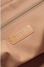 FWRD Renew Chanel Deauville 2 Way Handbag in Beige, view 5, click to view large image.