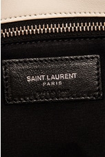 FWRD Renew Saint Laurent Medium Puffer Chain Bag in Crema Soft, view 6, click to view large image.
