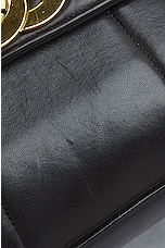 FWRD Renew Chanel Lambskin Turnlock Shoulder Bag in Black, view 9, click to view large image.