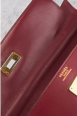 FWRD Renew Hermes Kelly 32 Handbag in Bordeaux, view 8, click to view large image.