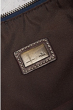 FWRD Renew Fendi Denim Pochette Accessories Shoulder Bag in Blue, view 5, click to view large image.