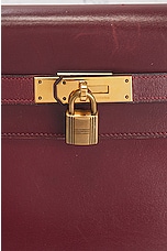 FWRD Renew Hermes Box Kelly 32 Handbag in Bordeaux, view 6, click to view large image.