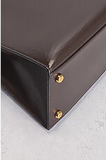 FWRD Renew Hermes Kelly 28 Handbag in Dark Brown, view 10, click to view large image.