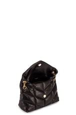 FWRD Renew Saint Laurent Small LouLou Monogramme Bag in Black, view 4, click to view large image.
