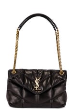 FWRD Renew Saint Laurent Small LouLou Monogramme Bag in Black, view 5, click to view large image.