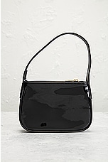 FWRD Renew Blumarine Shoulder Bag in Nero, view 3, click to view large image.