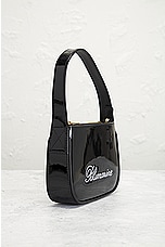FWRD Renew Blumarine Shoulder Bag in Nero, view 4, click to view large image.